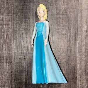 Self Standing Disney Frozen Queen Elsa Doll in Attached Blue Dress